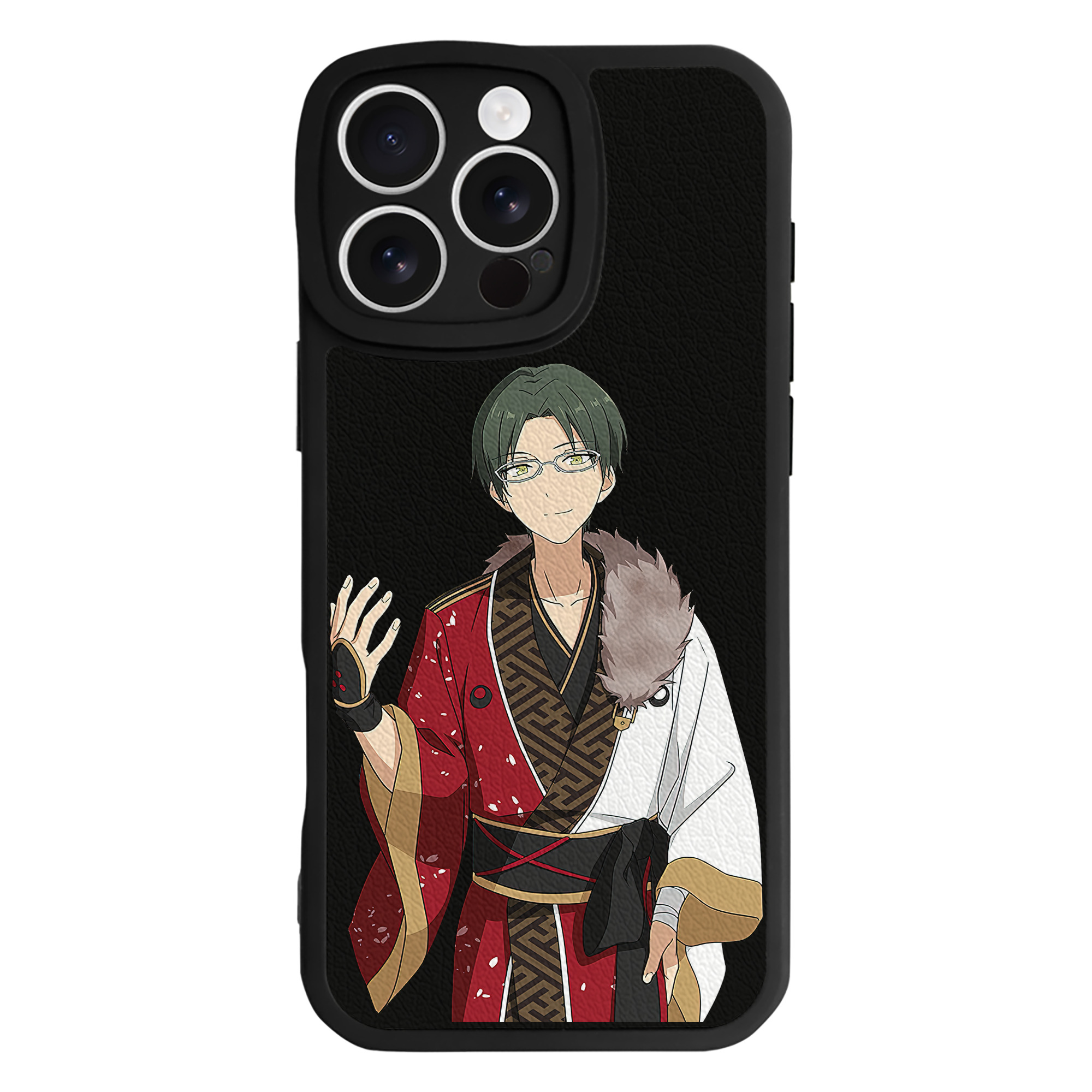 （画像用） あんさんぶるスターズ! Ensemble Stars 【iPhone 16シリーズ対応】シリコンスマホケース（レザー調） 材質：シリコン